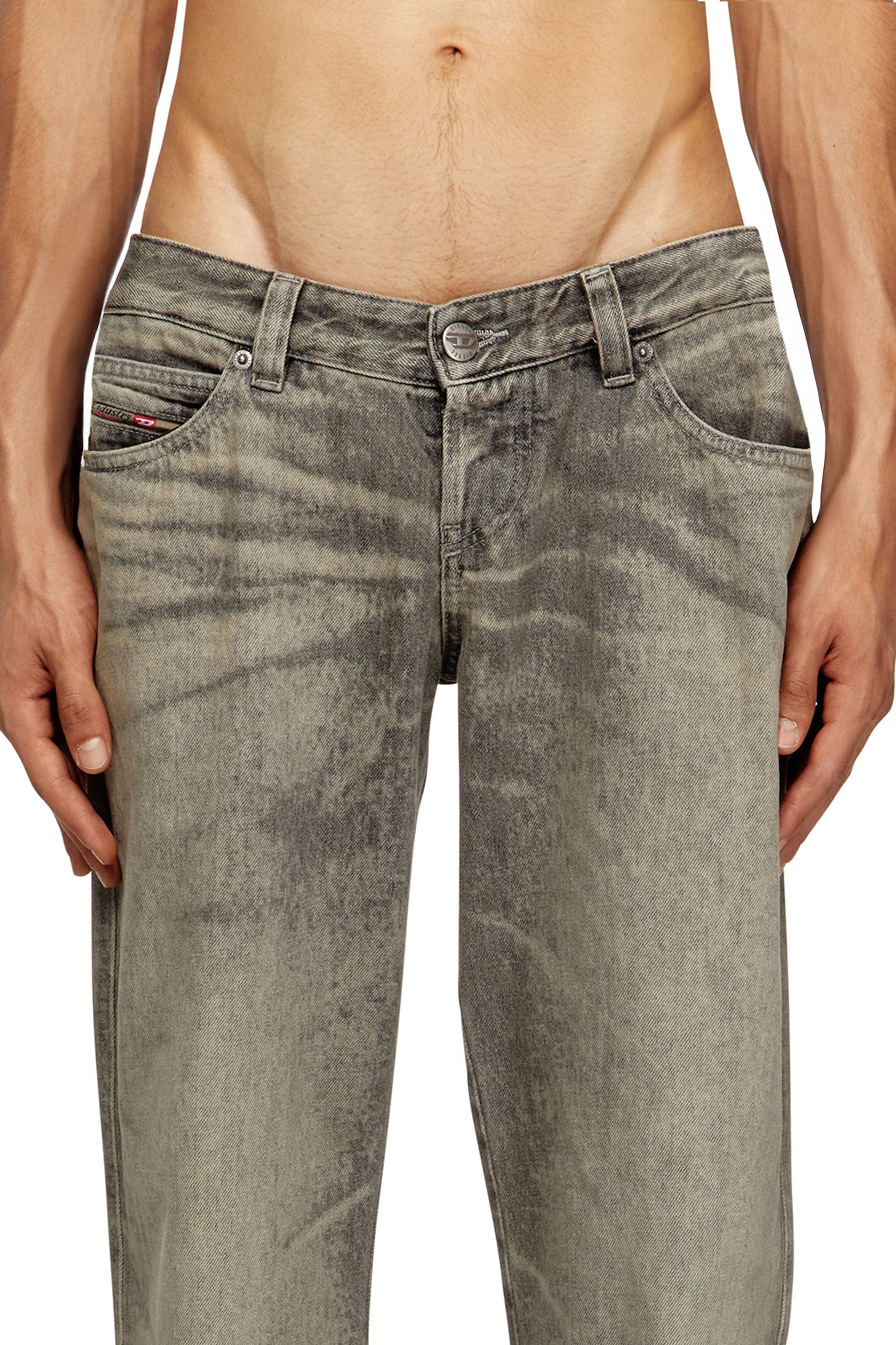 Men's Regular Jeans Grey D-Im