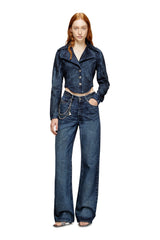 Women's Regular Jeans Dark Blue 1971 D-Sent