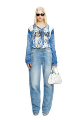 Women's Relaxed Jeans Light Blue 1974 D-Ellz