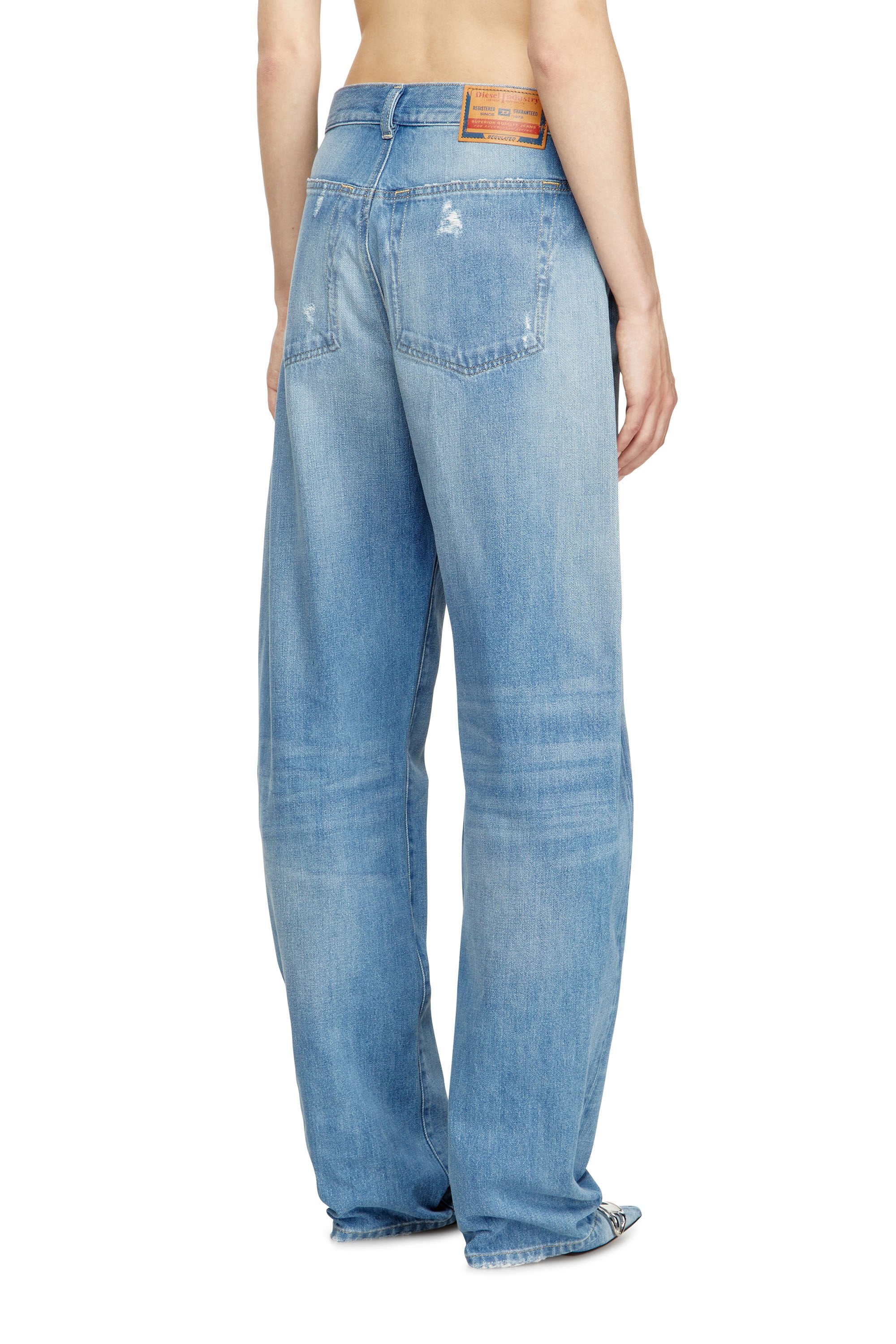 Women's Relaxed Jeans Light Blue 1974 D-Ellz