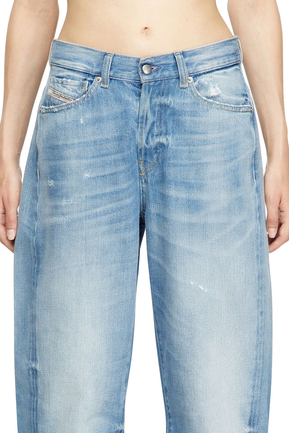 Women's Relaxed Jeans Light Blue 1974 D-Ellz