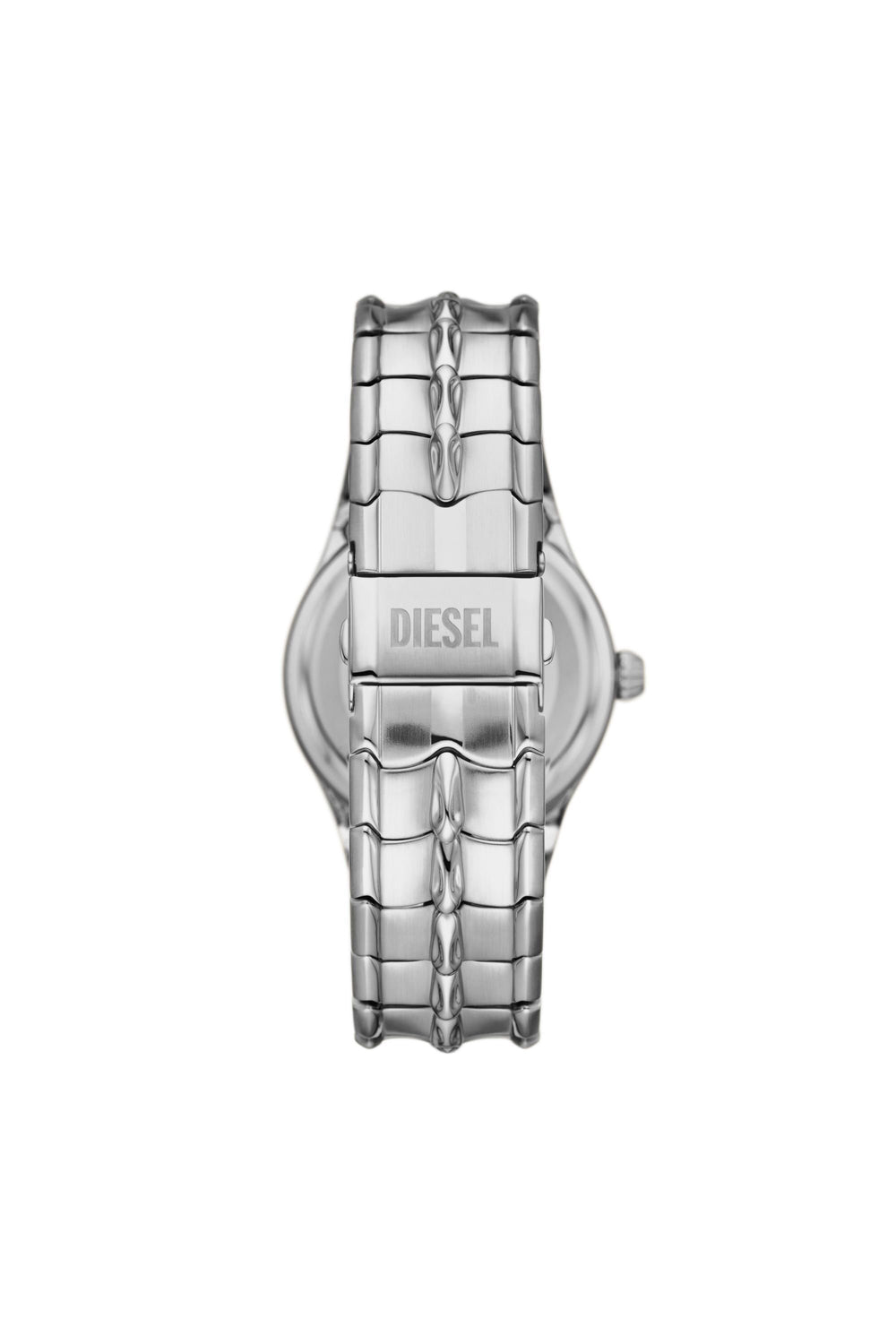 Men's Vert Three-Hand Date Stainless Steel Watch Silver