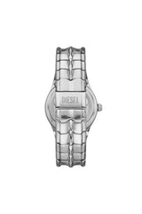 Men's Vert Three-Hand Date Stainless Steel Watch Silver