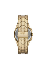 Men's Diesel Mercurial Chronograph Gold-Tone Stainless Steel Watch Gold