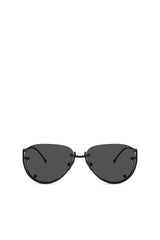 Women's Pilot model sunglasses Black