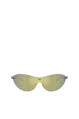 Women's Iconic oval sunglasses Green