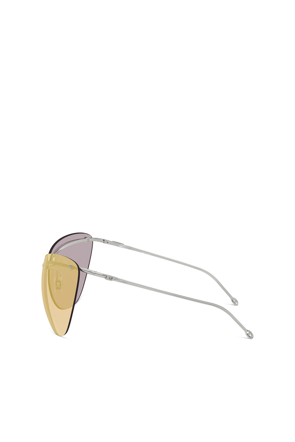 Women's Wraparound shape sunglasses Violet