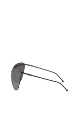 Women's Wraparound shape sunglasses Grey