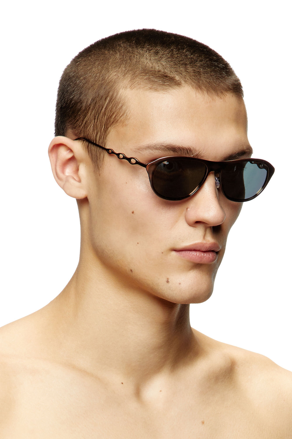 Women's Rectangle sunglasses Gold