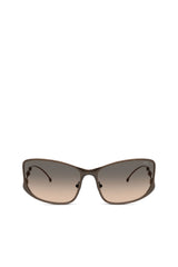 Women's Rectangle sunglasses Brown