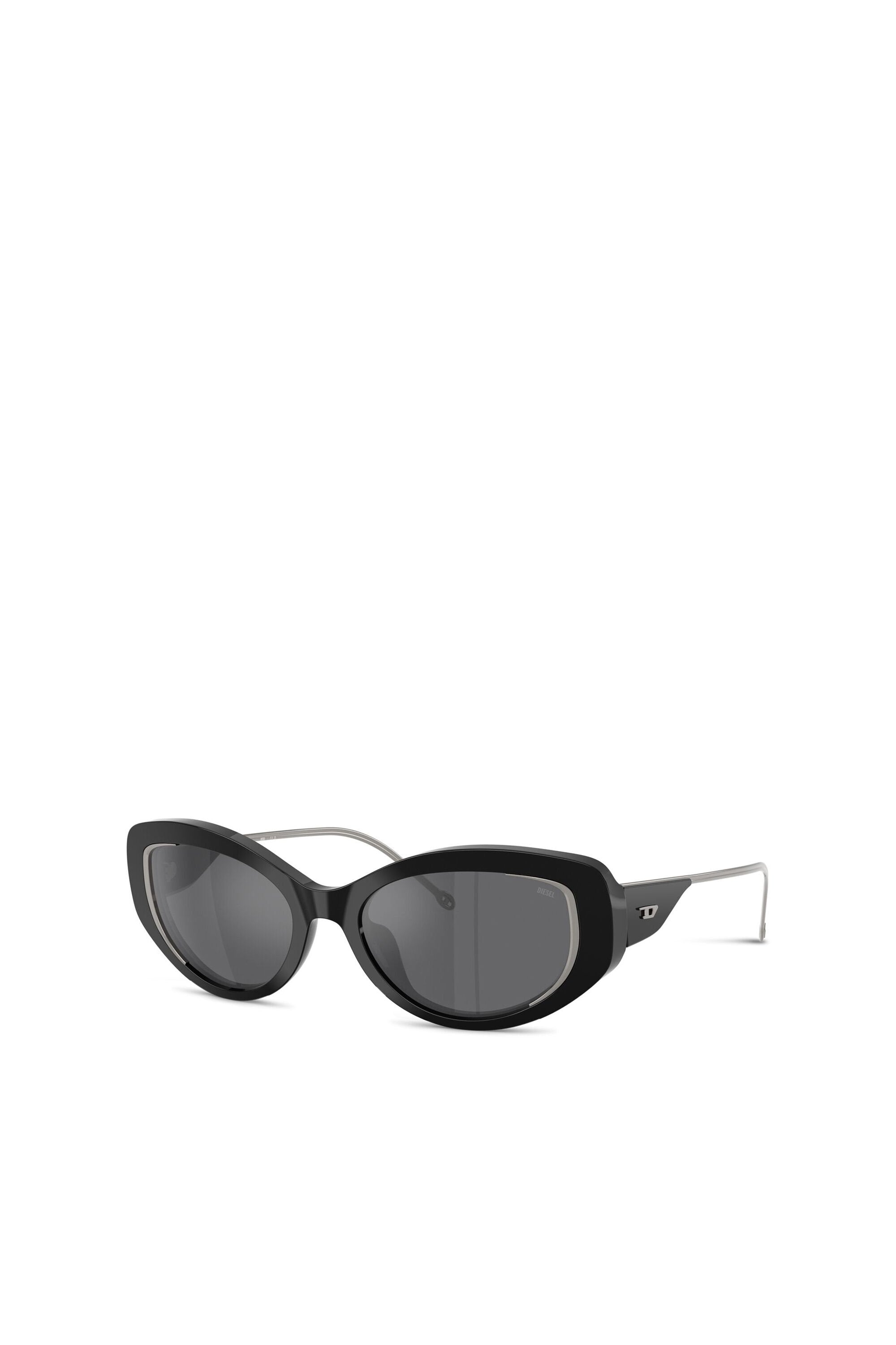 Women's Cat-eye style sunglasses Black