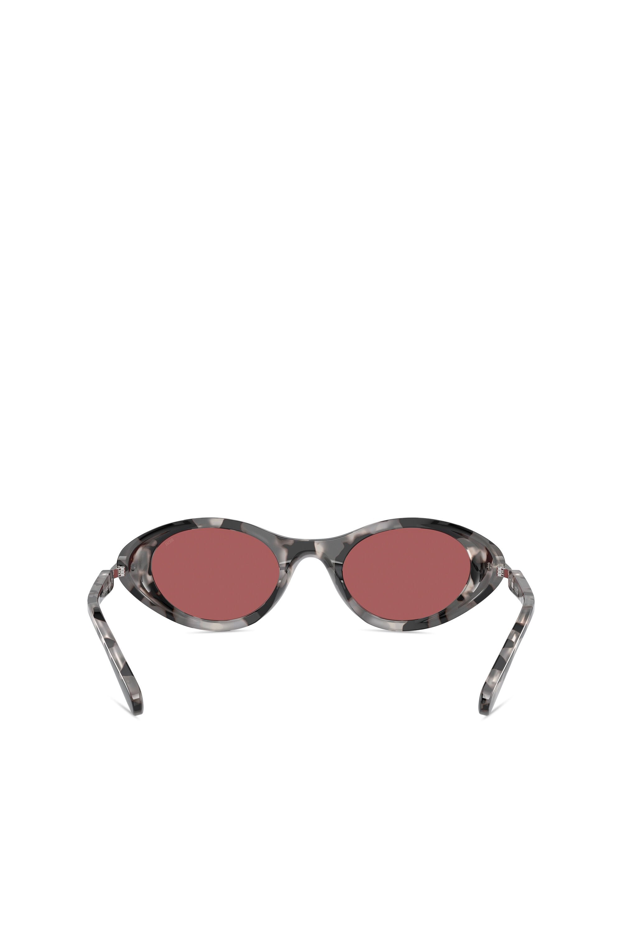 Women's Wrap-around shape sunglasses Multicolor