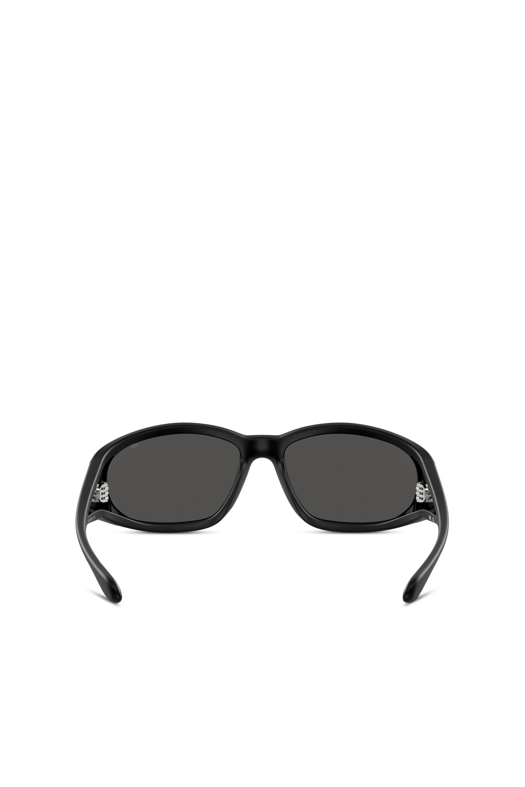 Women's Rectangular sunglasses in acetate Brown