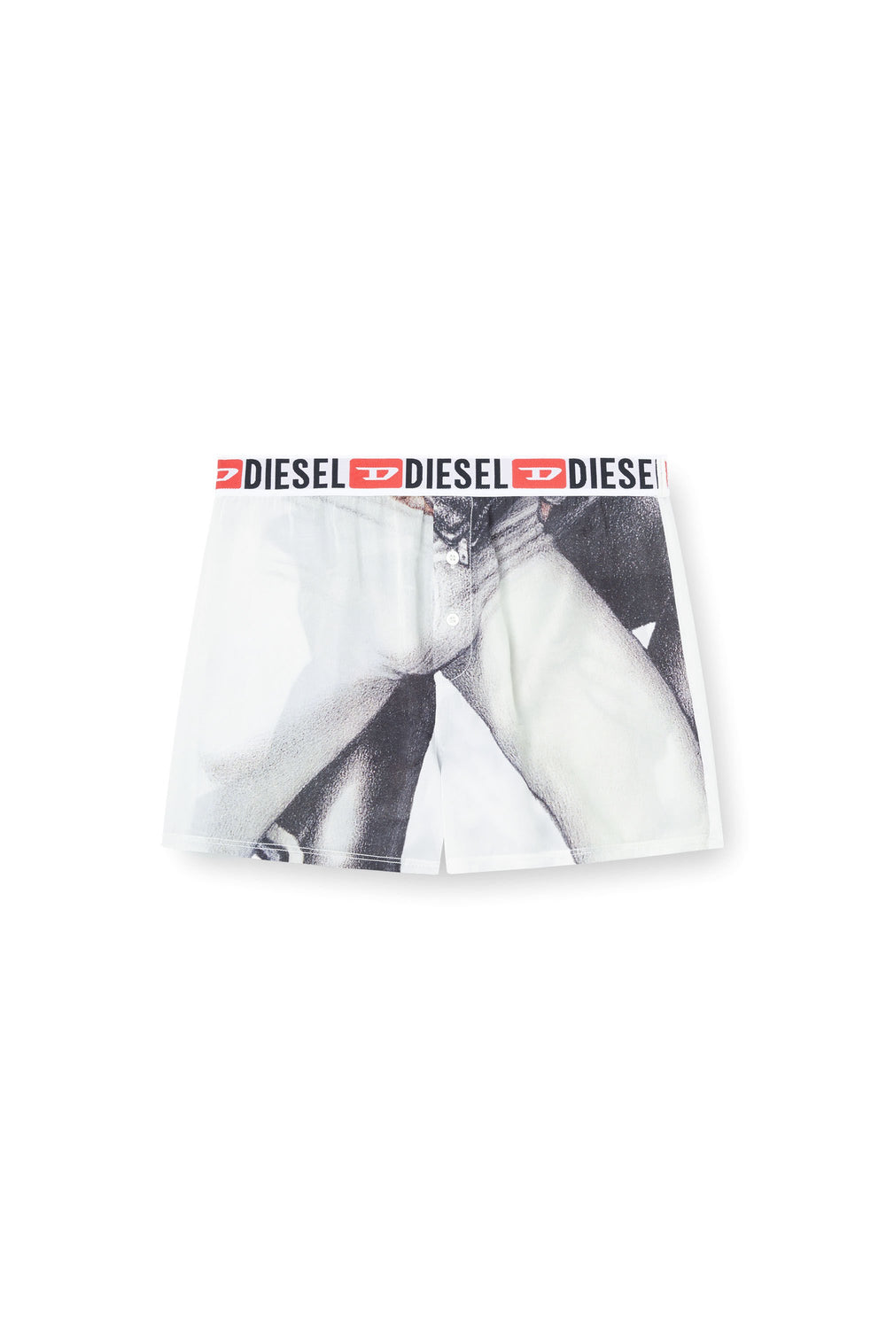 Men's Boxer shorts with graphic print White