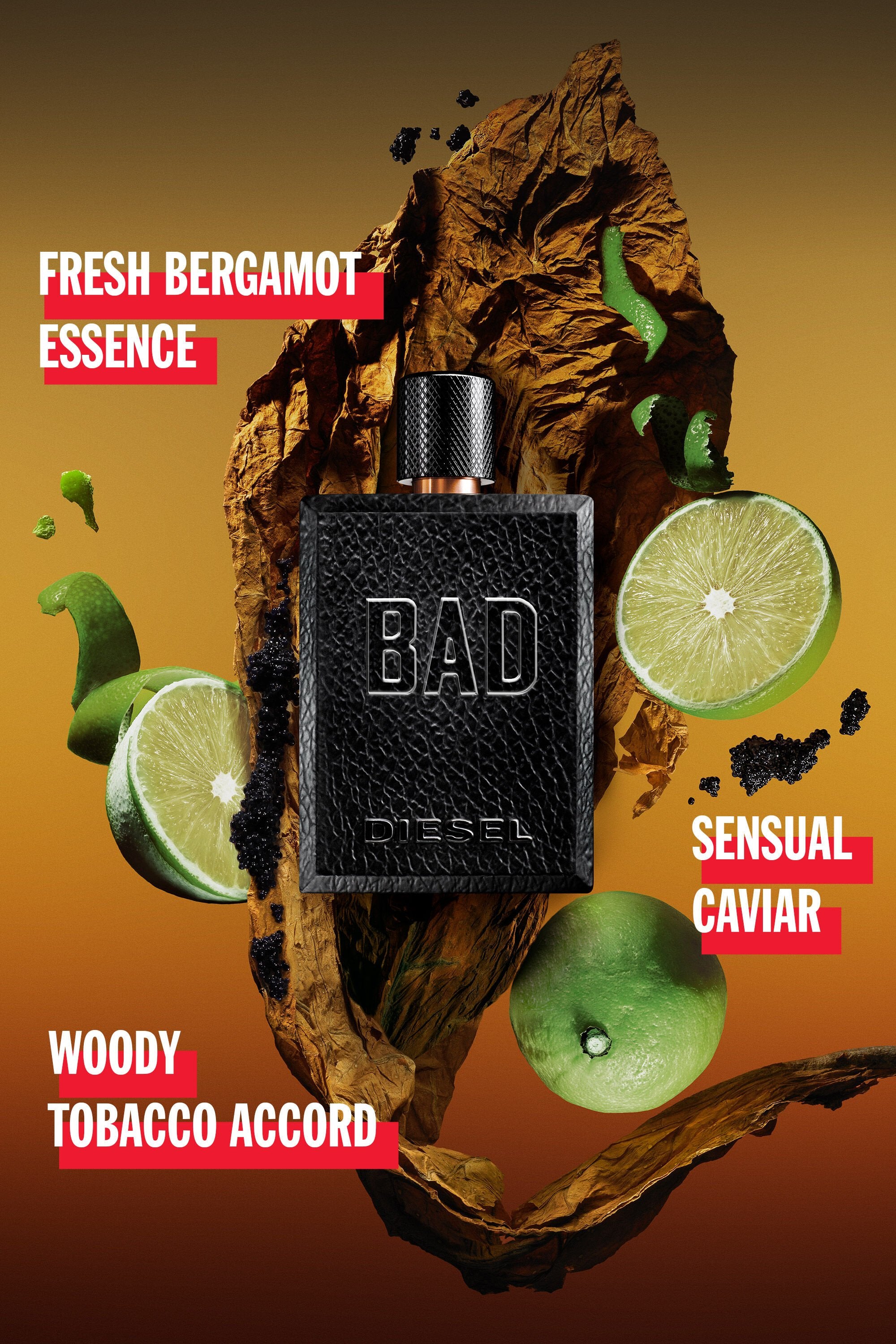 Men's fragrances: Eau de toilette Bad 50ml Black
