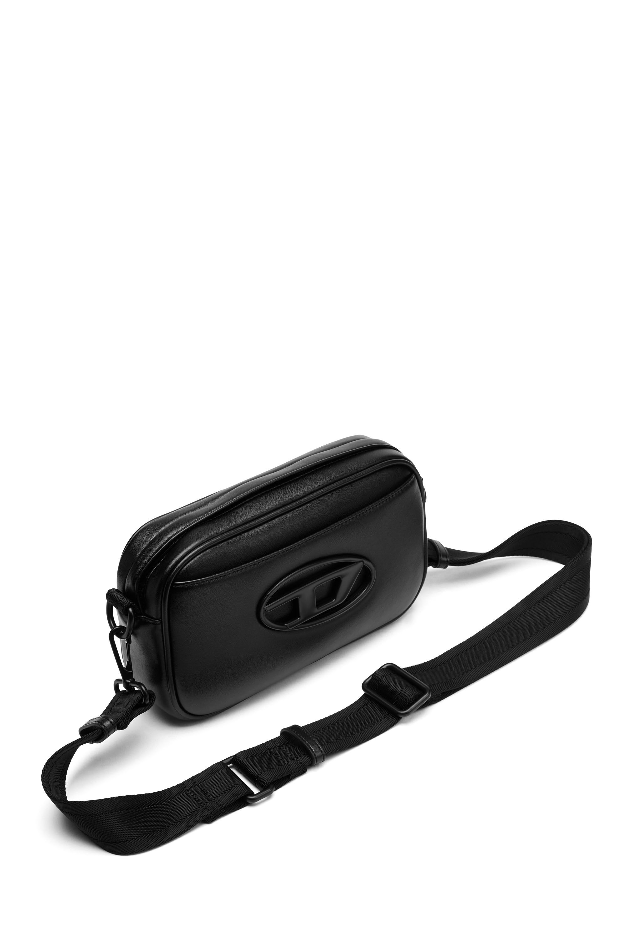 Men's Holi-D-Camera bag in neoprene and PU Black