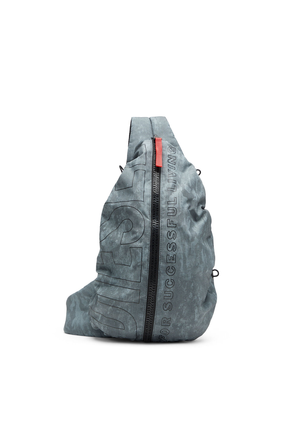 Women's Zip-D Single-shoulder backpack with adjustable strap Grey