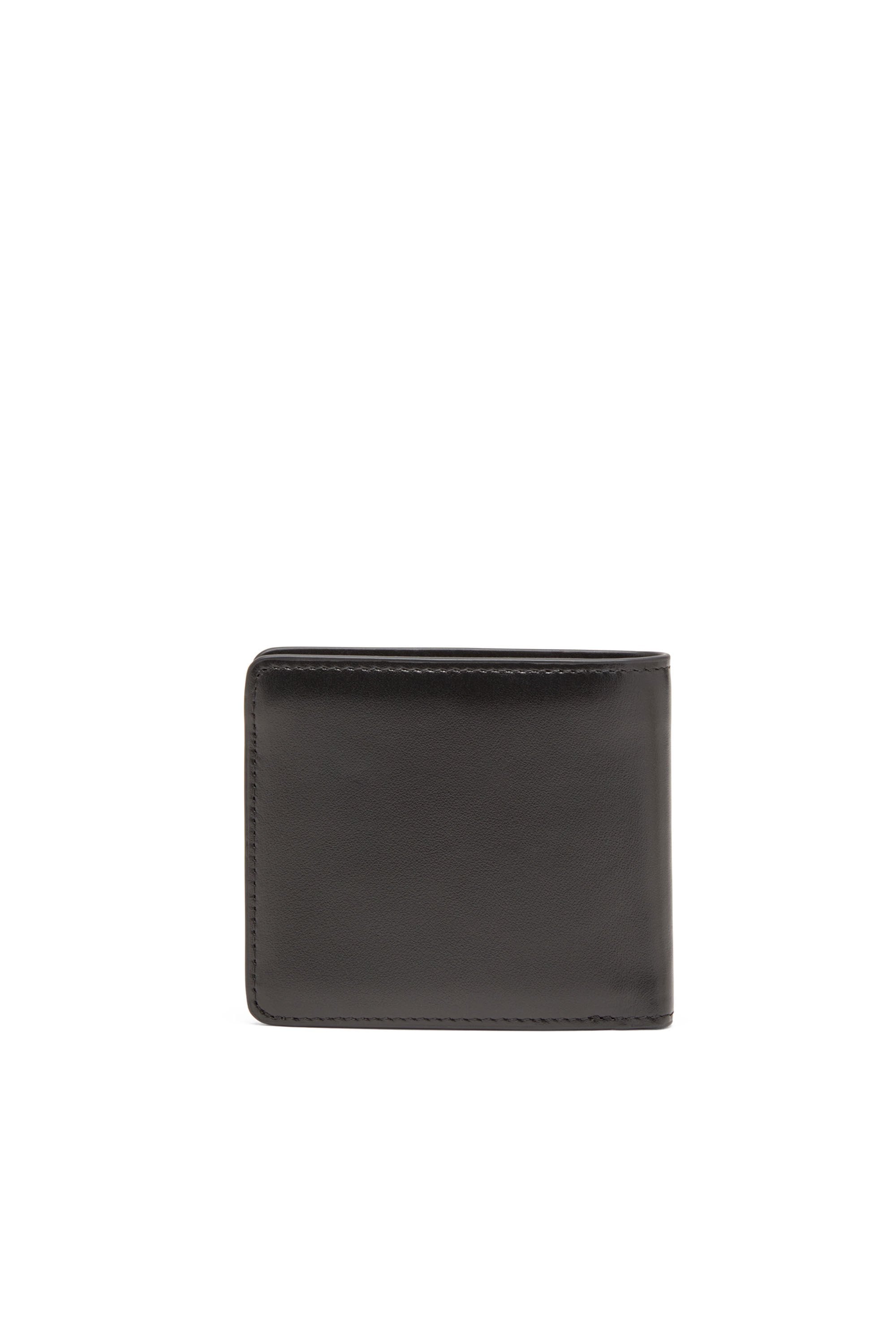 Women's Bi-fold wallet in leather Black