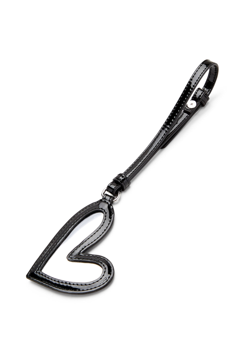 Women's Mirror charm with glossy finish White