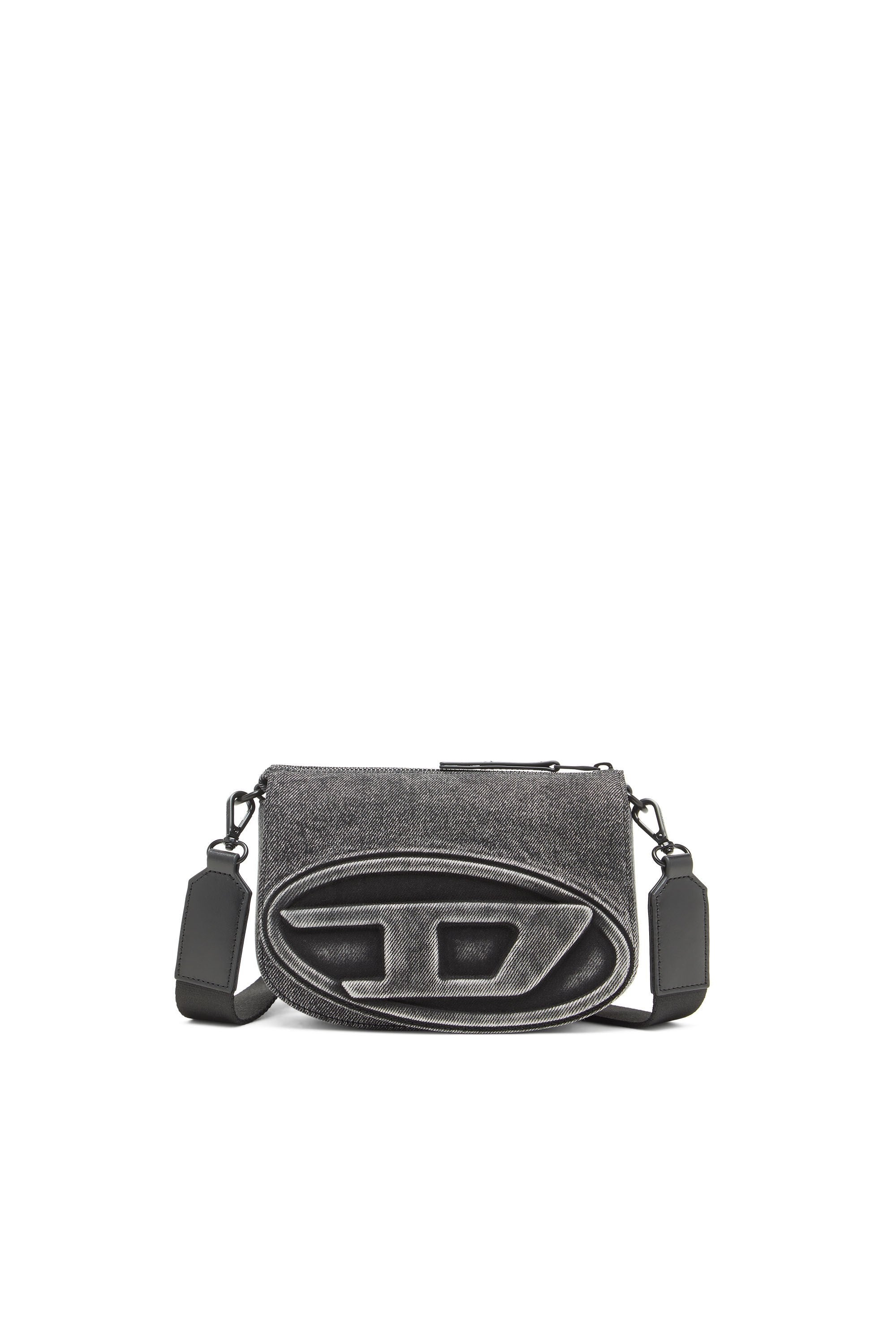 Women's 1DR-Camera bag in washed denim Grey