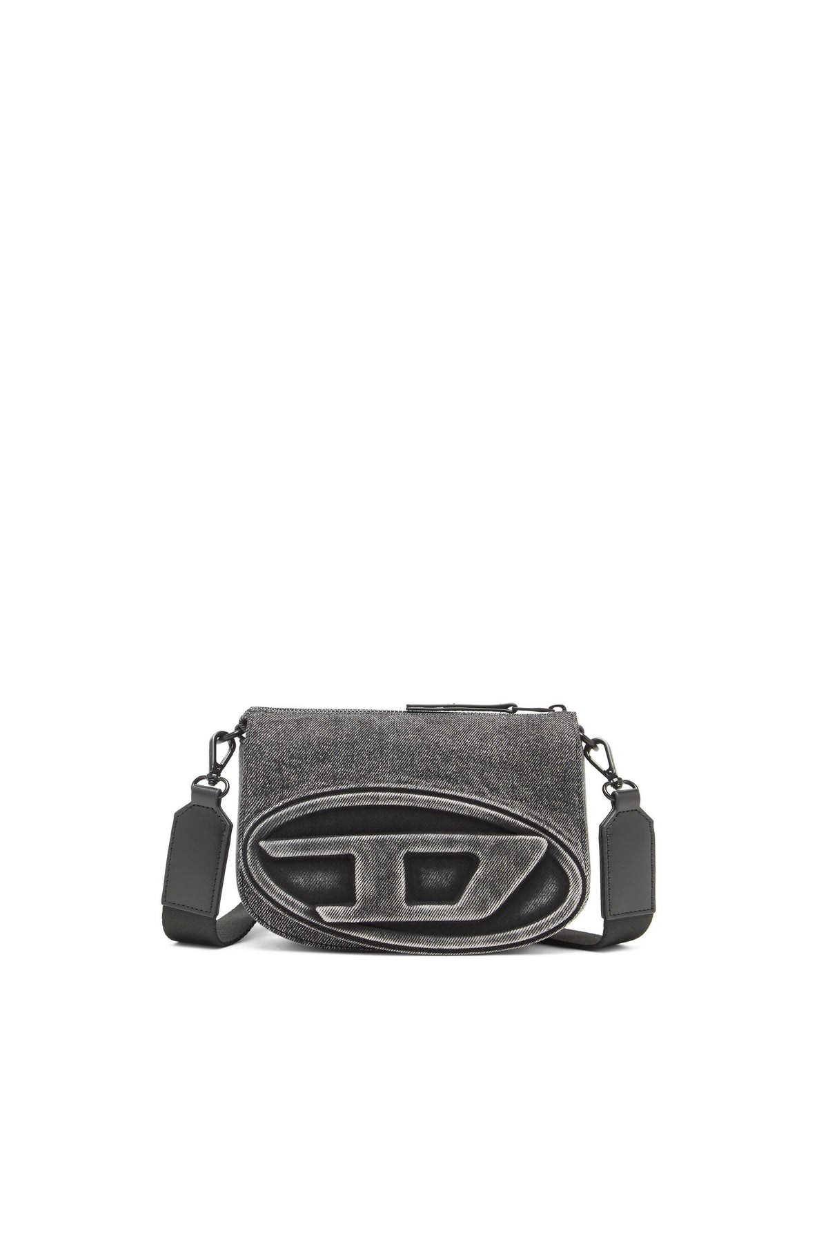 Women's 1DR-Camera bag in washed denim Grey