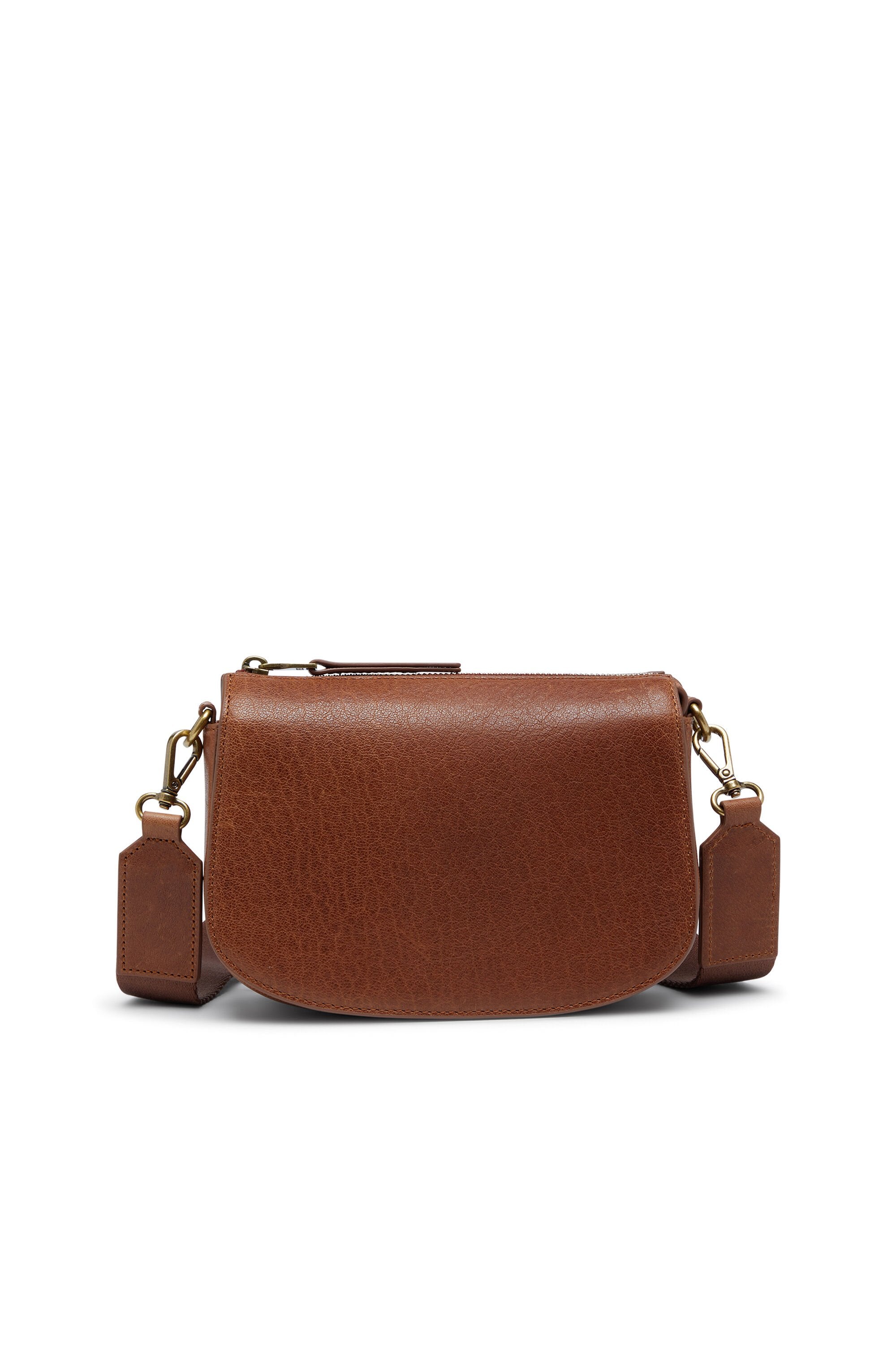 Women's 1DR-Camera bag in pull-up leather Brown