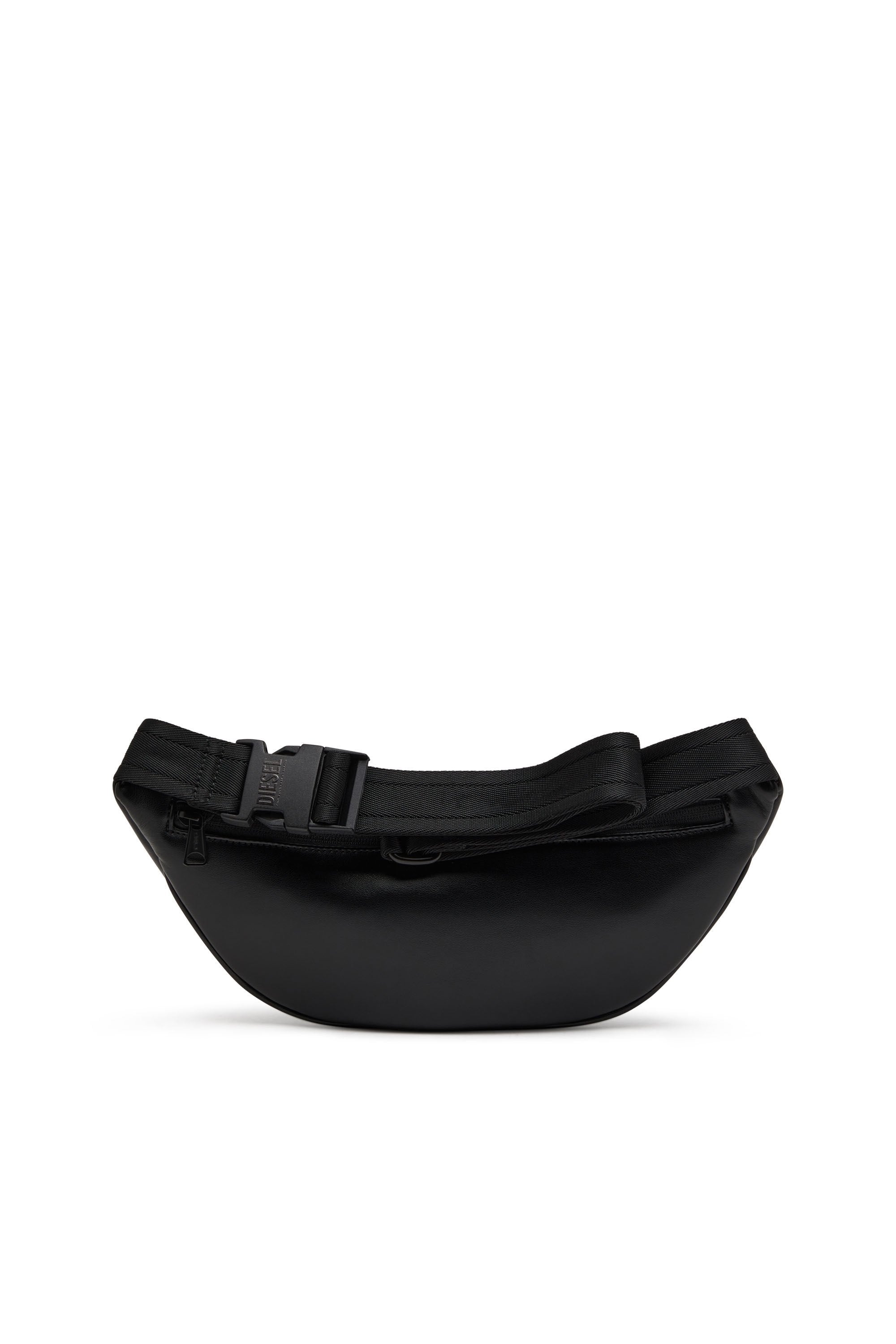 Men's Holi-D-Belt bag in PU and neoprene Black