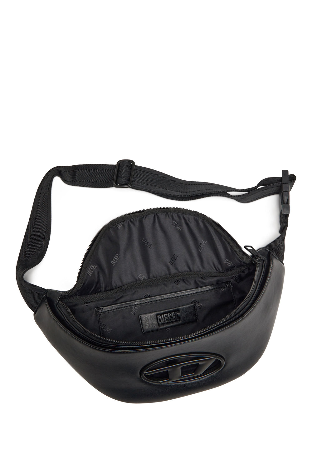 Men's Holi-D-Belt bag in PU and neoprene Black