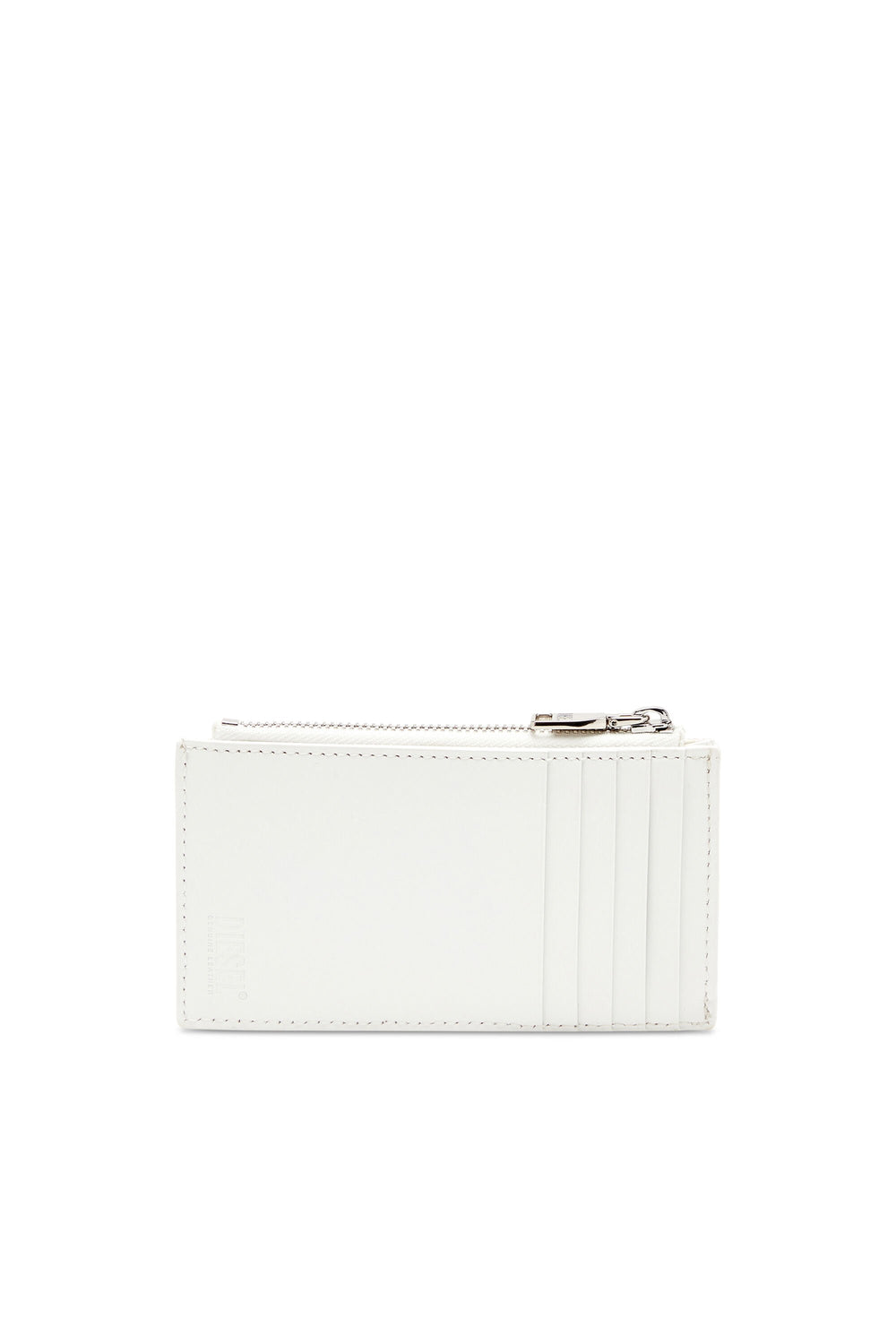 Women's Flat card holder in nappa leather Black