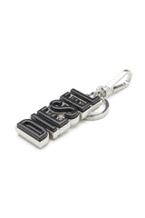 Men's Metal and resin DIESEL keyring Black