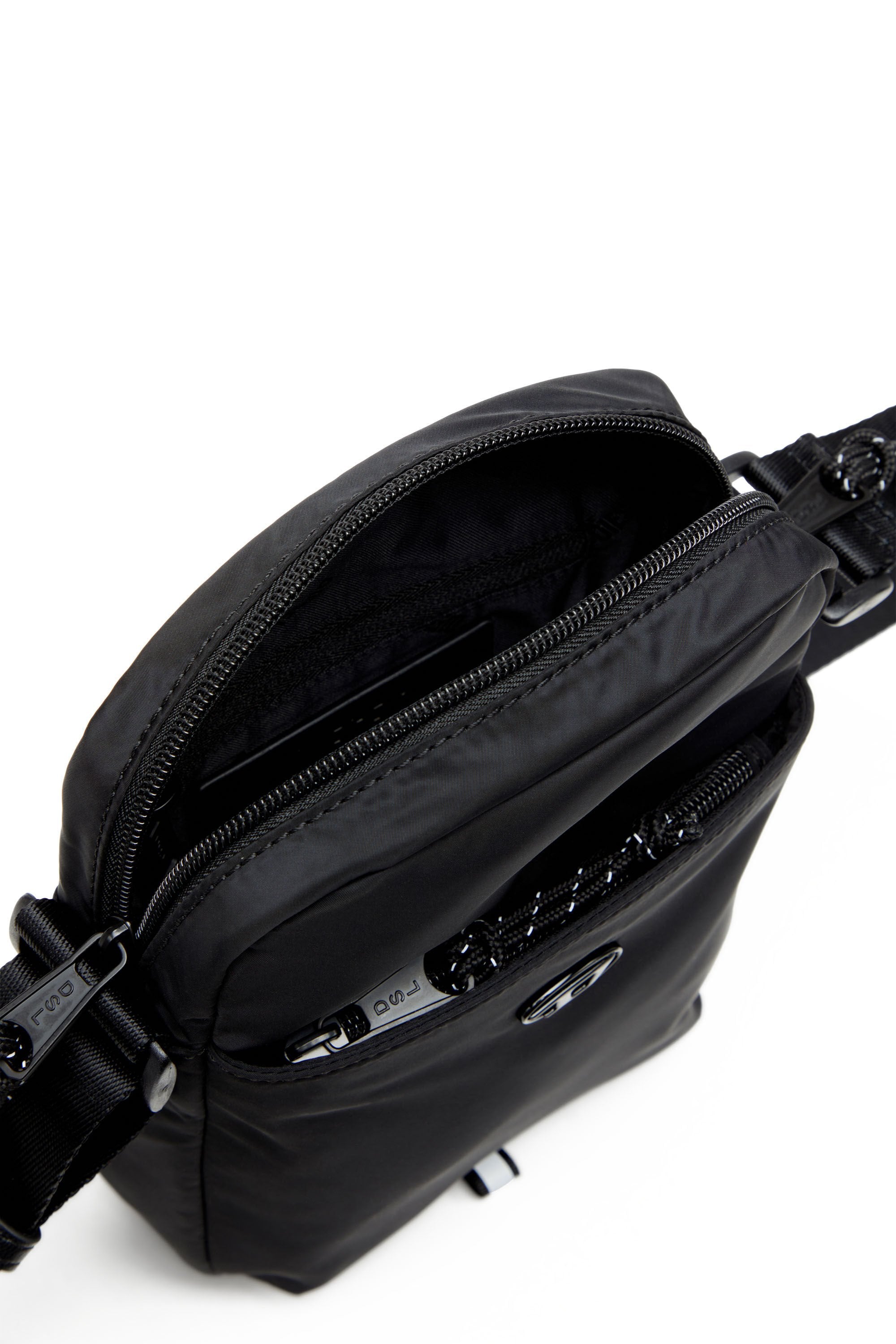 Men's D-Pack-Crossbody bag in tech fabric Black