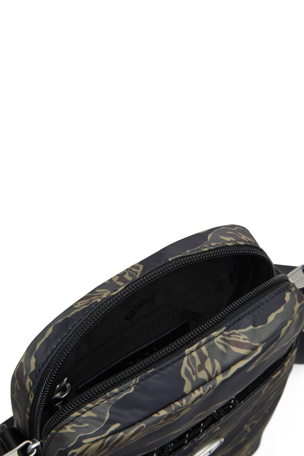 Women's D-Pack-Crossbody bag with camou print Multicolor