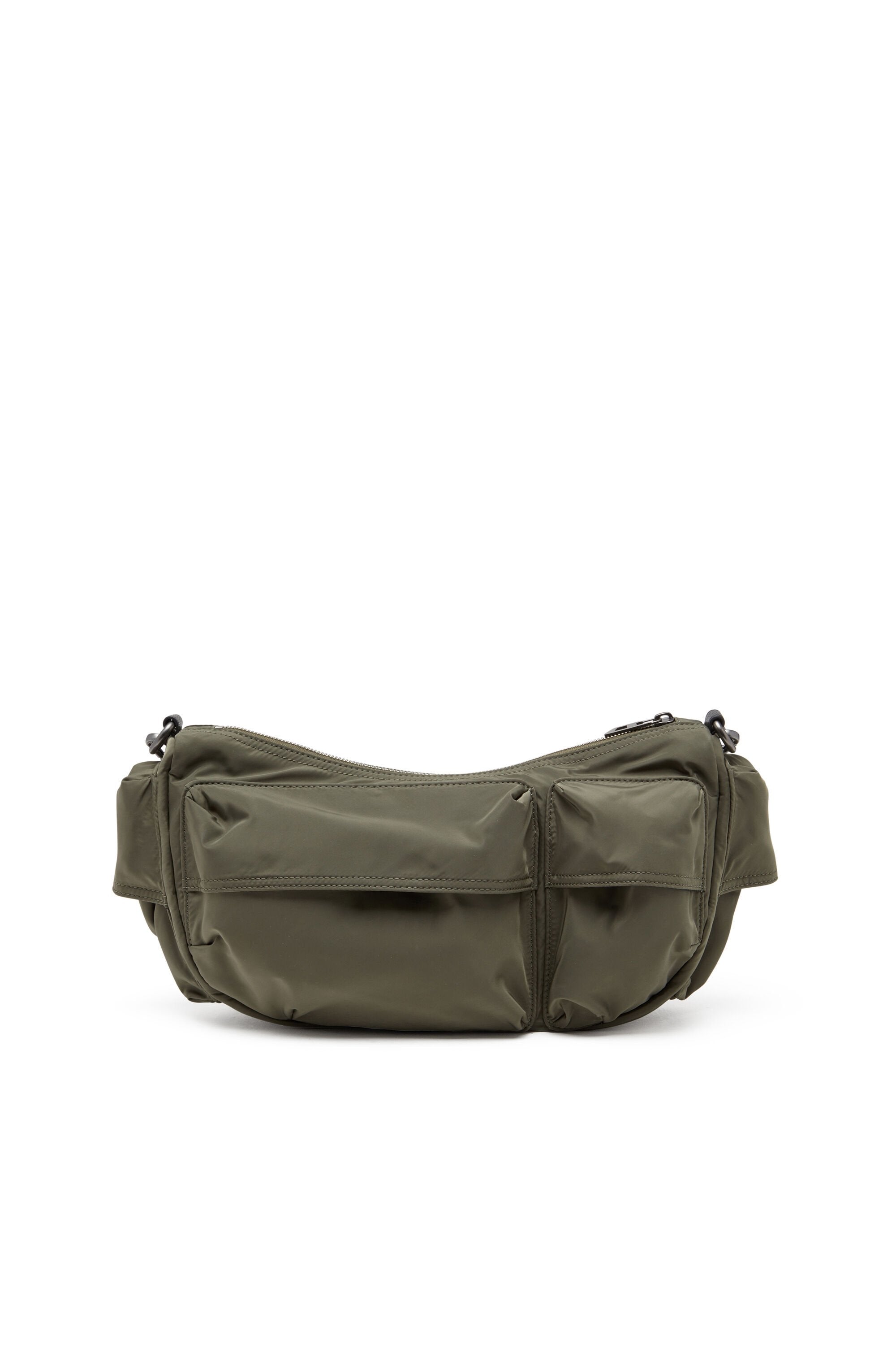Women's Multi-Pkts-Multipocket bag in utilitarian shell Green