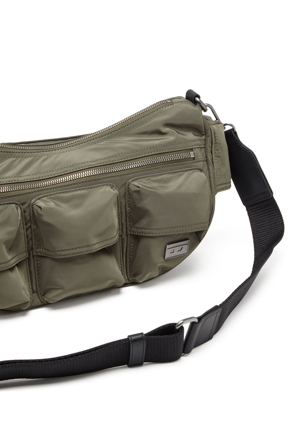 Women's Multi-Pkts-Multipocket bag in utilitarian shell Green