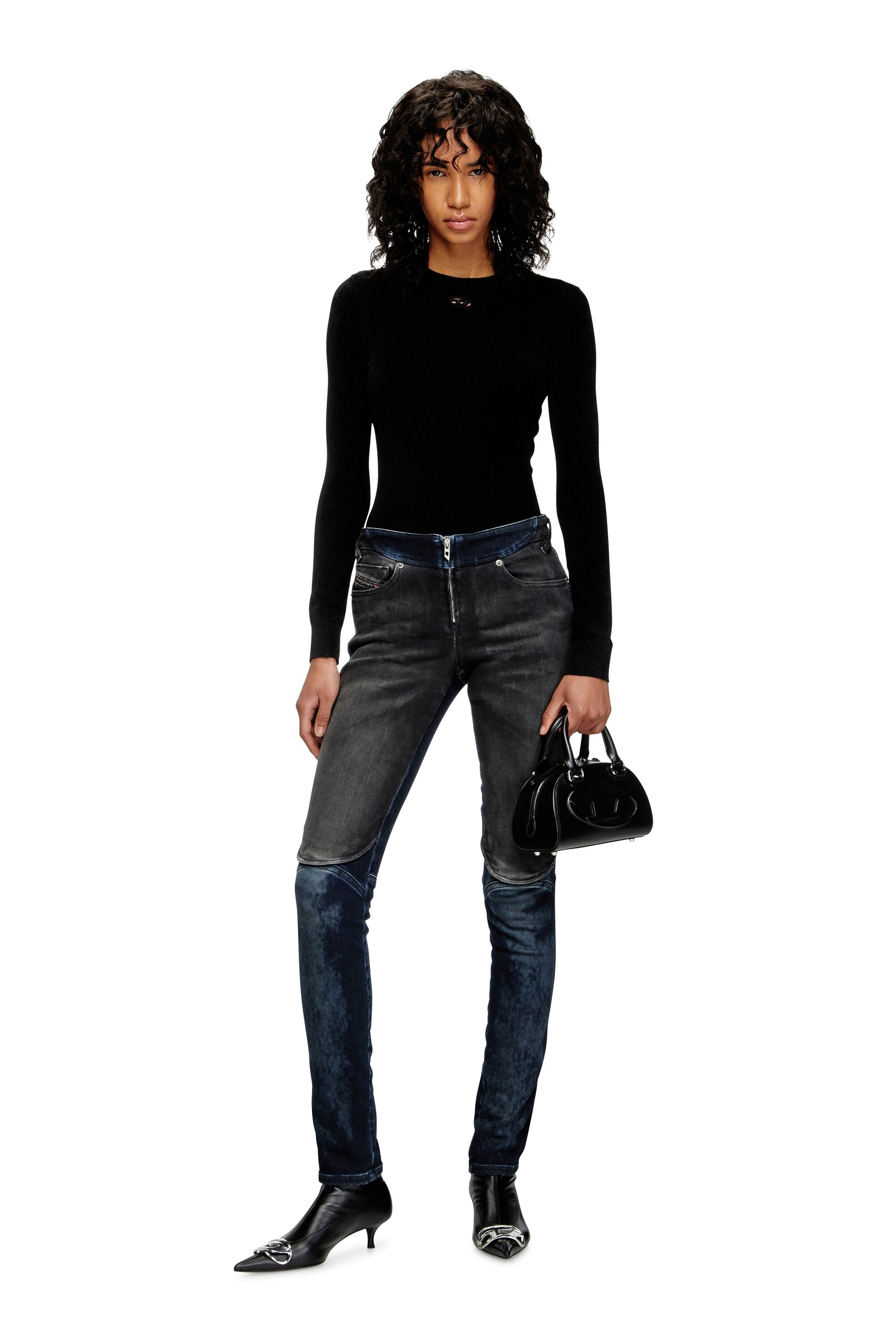 Mini Bowler Bag: Leather Purse with D Logo® US