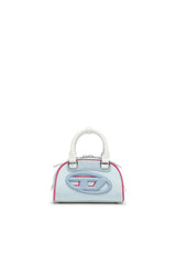 Women's 1DR Dome-Colour-block mini bowling bag Blue
