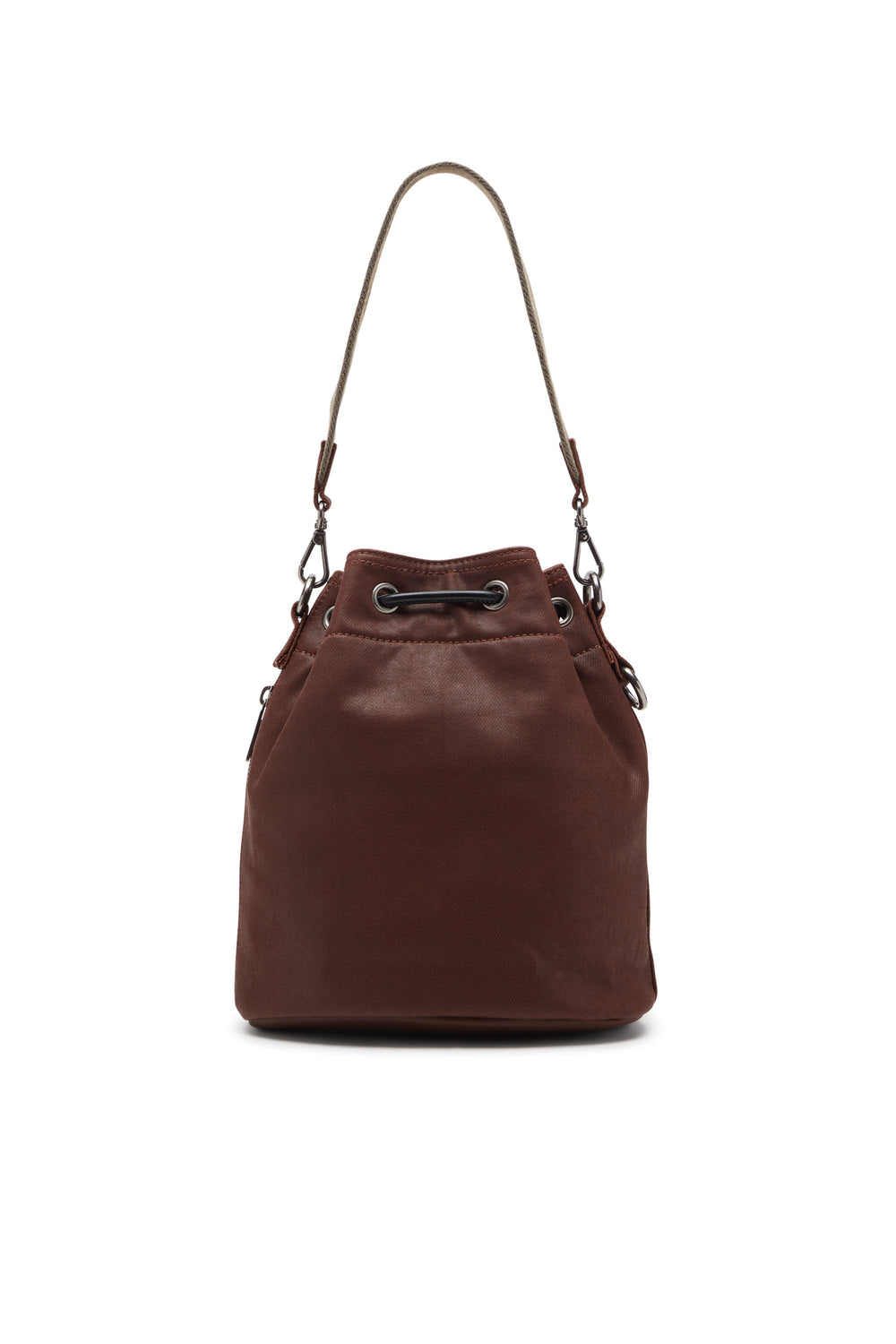Women's Multi-Pkts - Cotton bag with multiple pockets Brown
