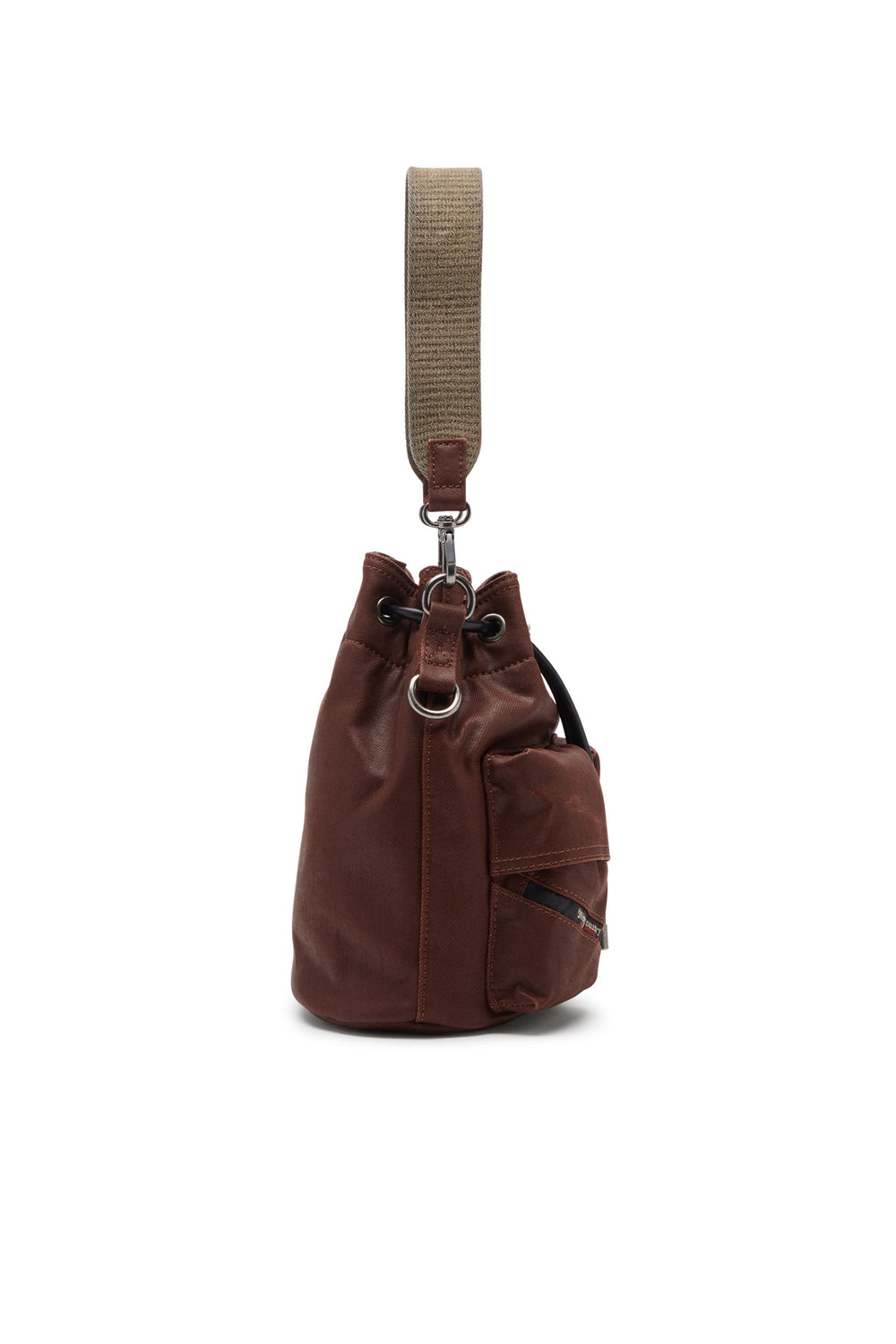 Women's Multi-Pkts - Cotton bag with multiple pockets Brown