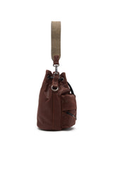 Women's Multi-Pkts - Cotton bag with multiple pockets Brown