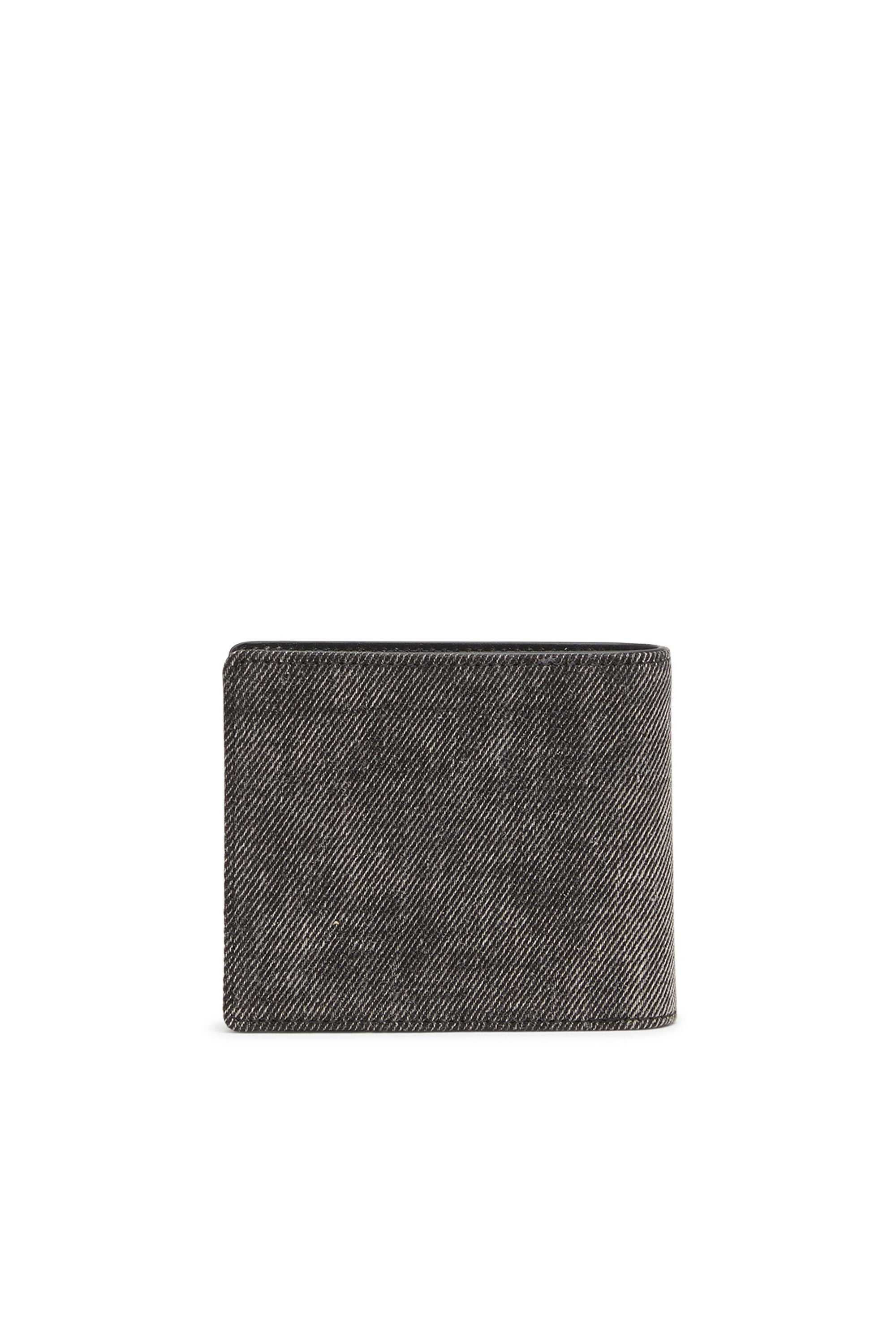 Women's Wallet in washed denim Grey