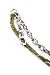 Women's Charm in chain and rope Silver