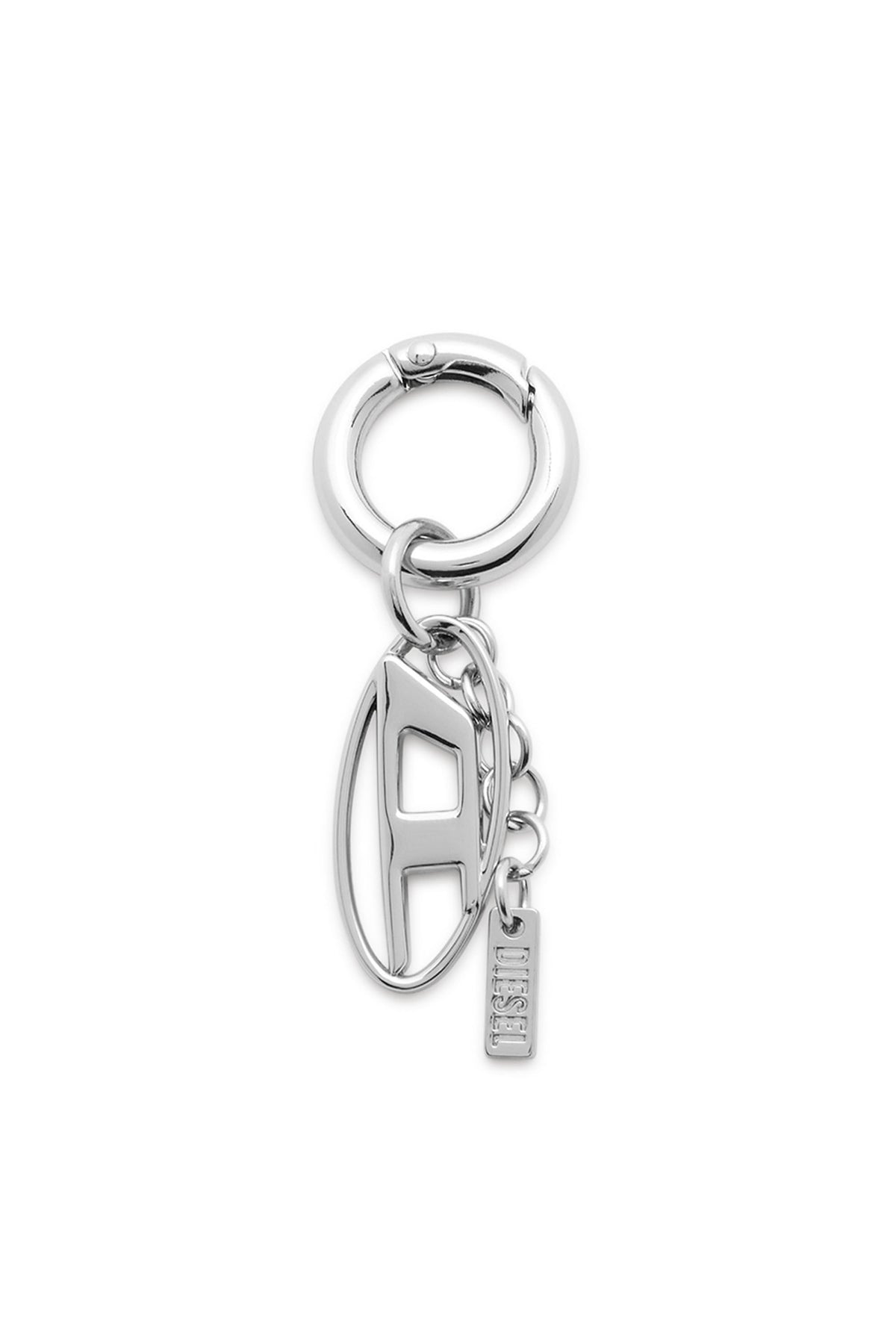 Women's Charm with Oval D charm Silver