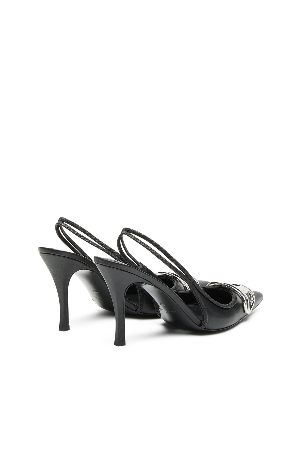 D logo D-VENUS SB Woman: Slingback pumps in nappa leather