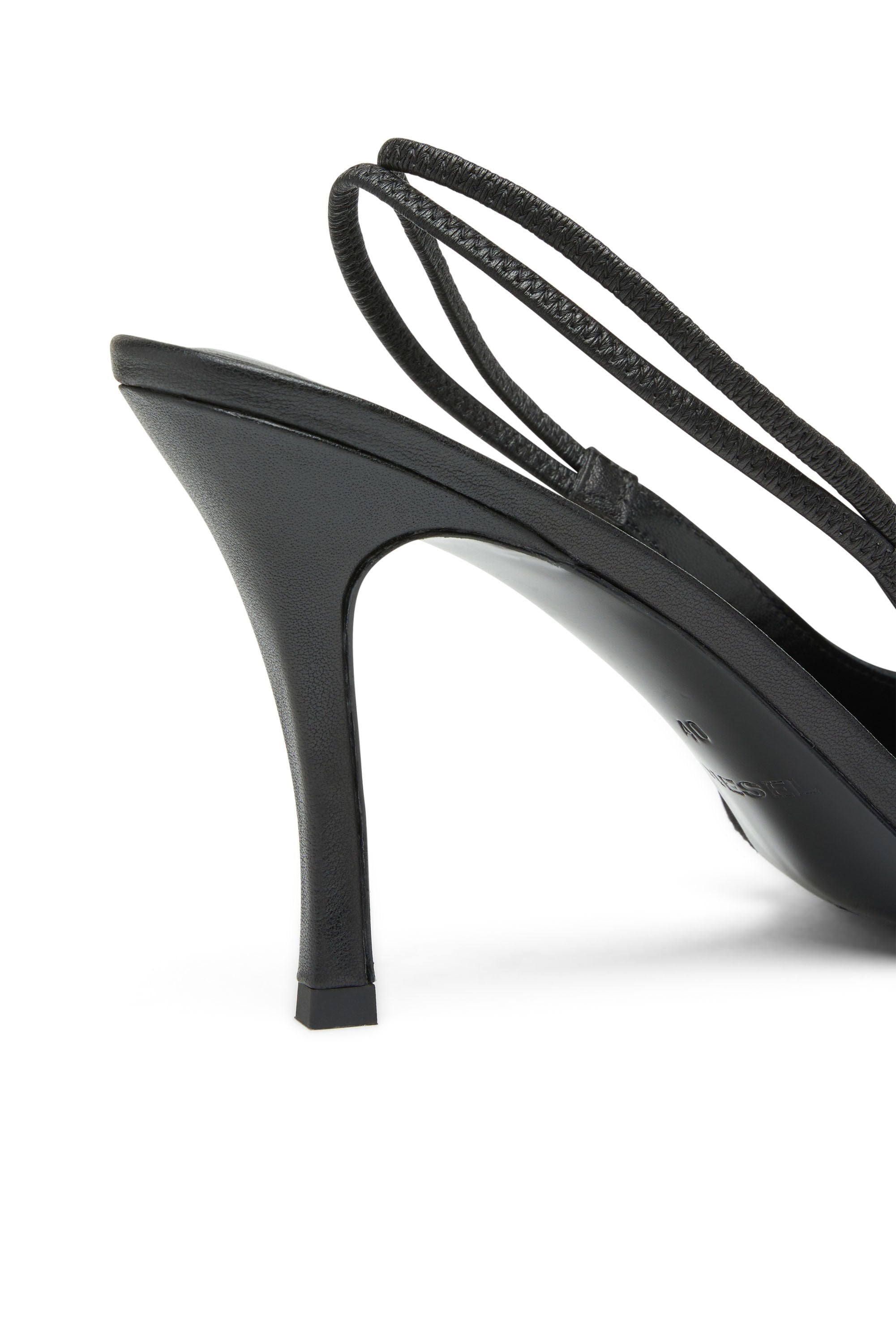 D logo D-VENUS SB Woman: Slingback pumps in nappa leather