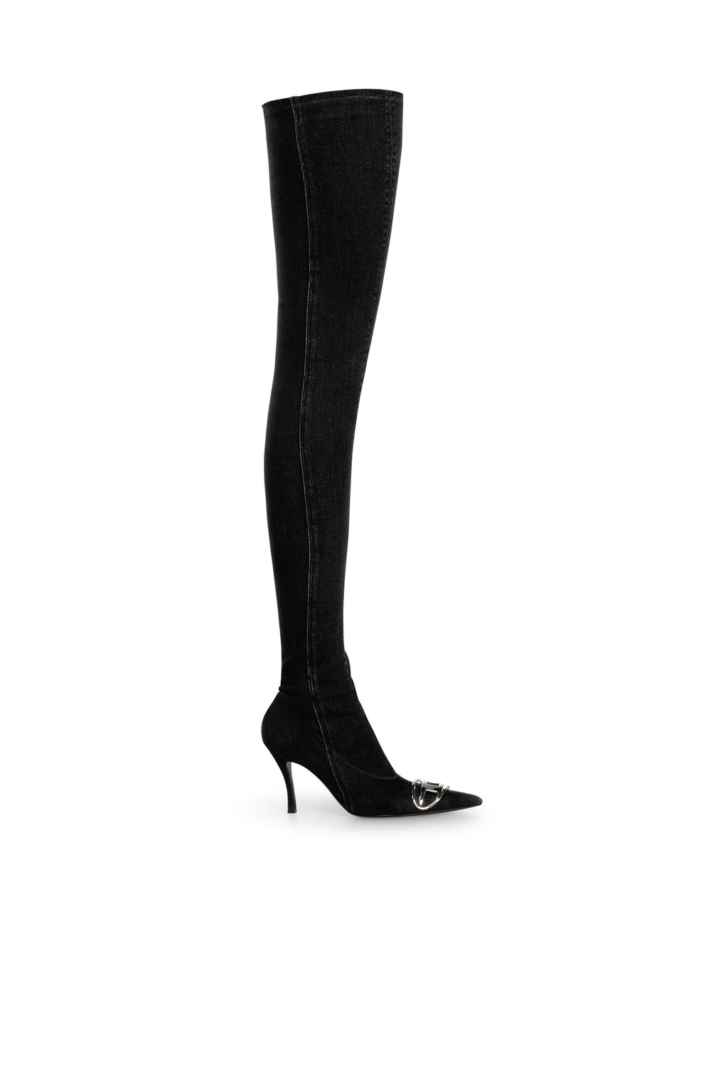 Women's D-Venus-Over the knee boot Black
