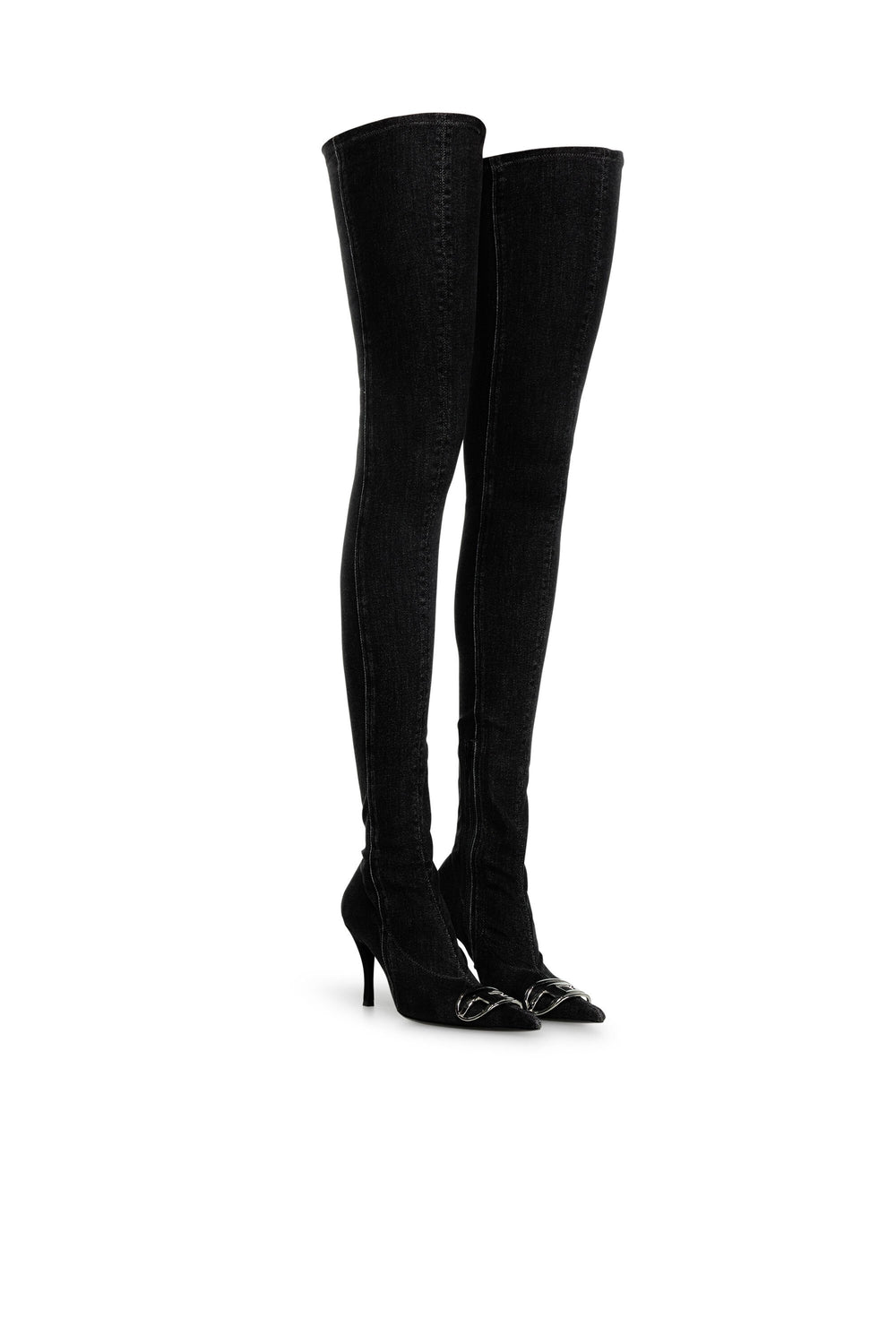 Women's D-Venus-Over the knee boot Black