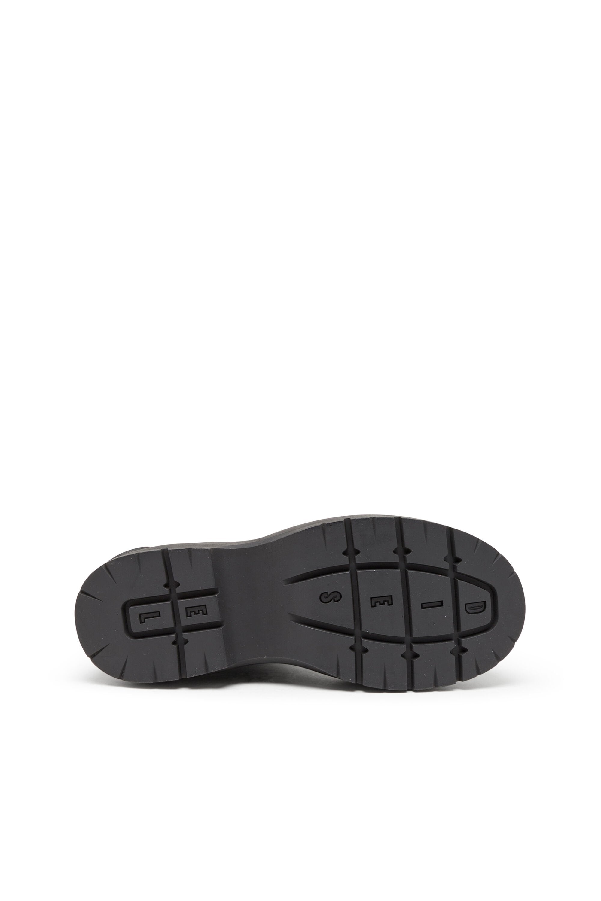 Men's D-Donald-Rubber-trimmed ankle boots Black