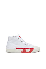 Men's S-D-Verse-Dirty-effect high-top canvas sneakers Multicolor