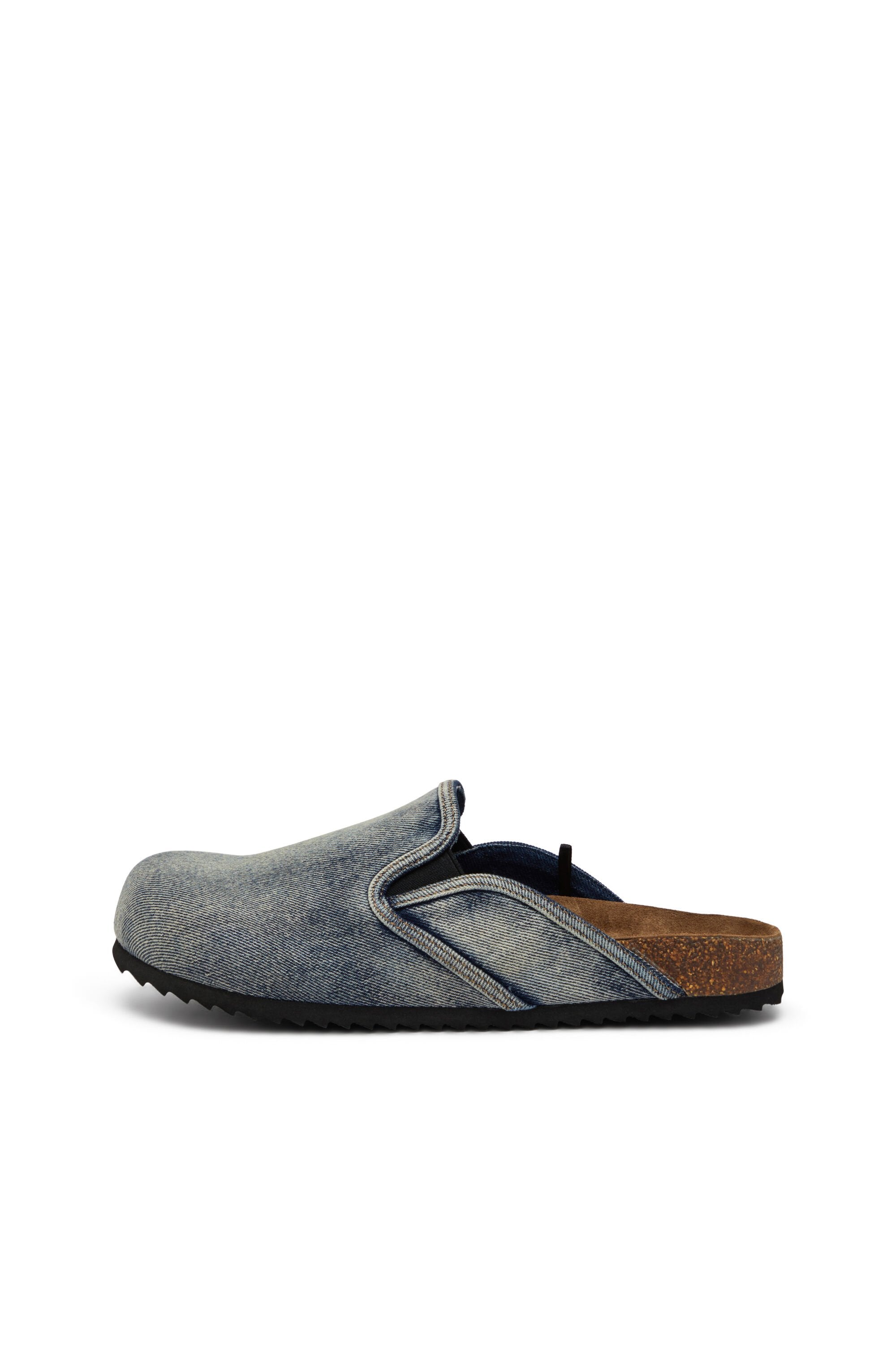 Men's D-Woodstock-Denim mules Blue