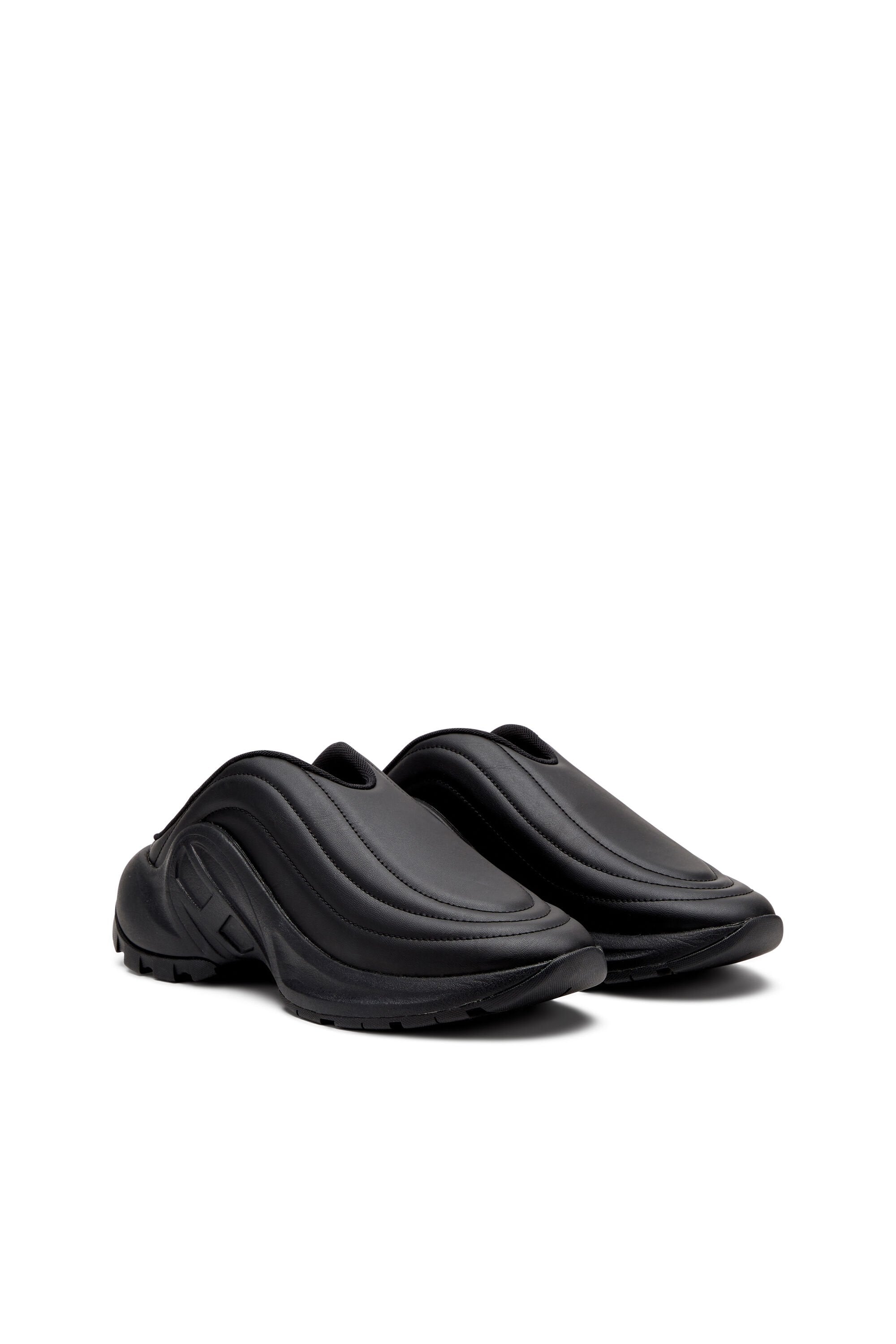 Women's S-D-Runner-Matte mules Black